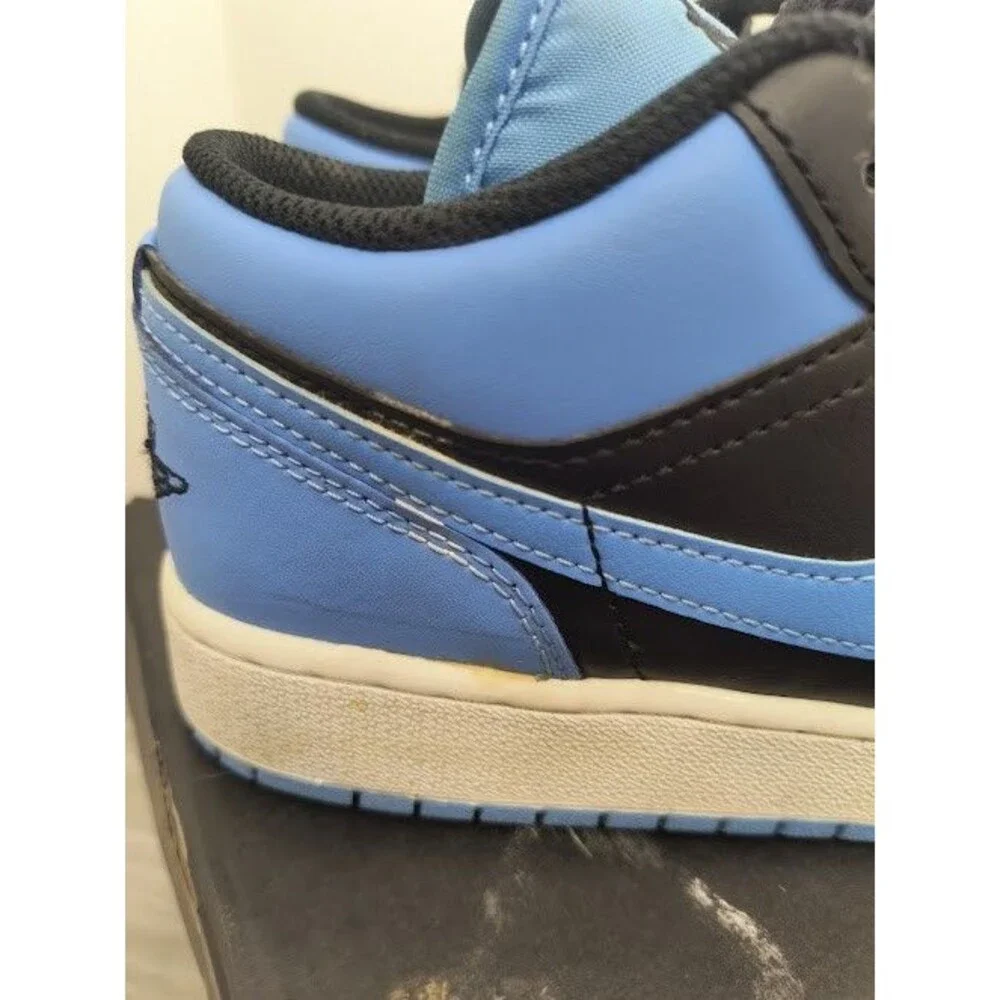 Nike Air Jordan 1 Low GS University Blue Black size 7Y With Box
